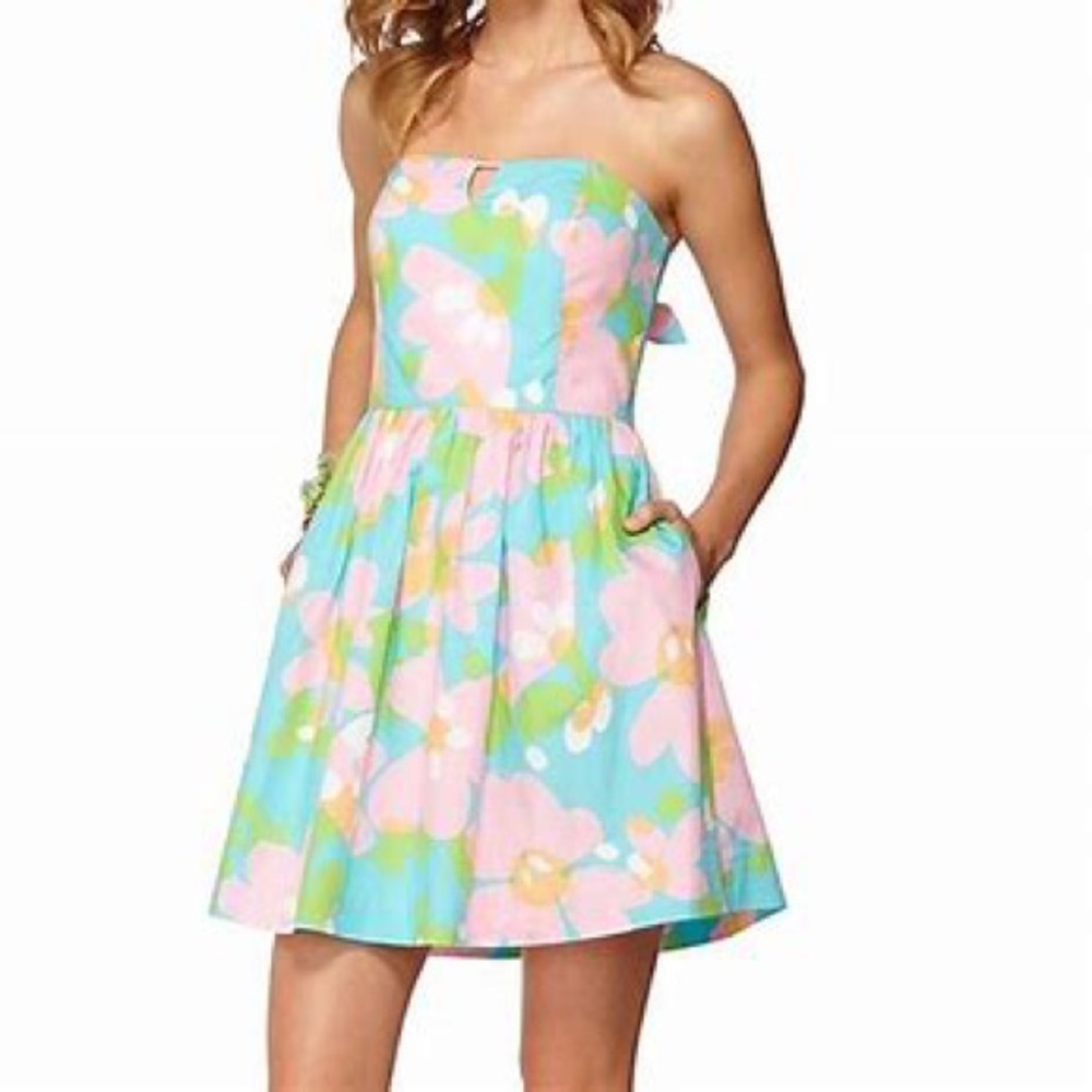 Lilly Pulitzer Shorely Blue Mojo Richelle Dress